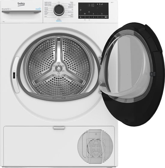 Beko warmtepompdroger BM3T3824W - SteamCure - 8 kg