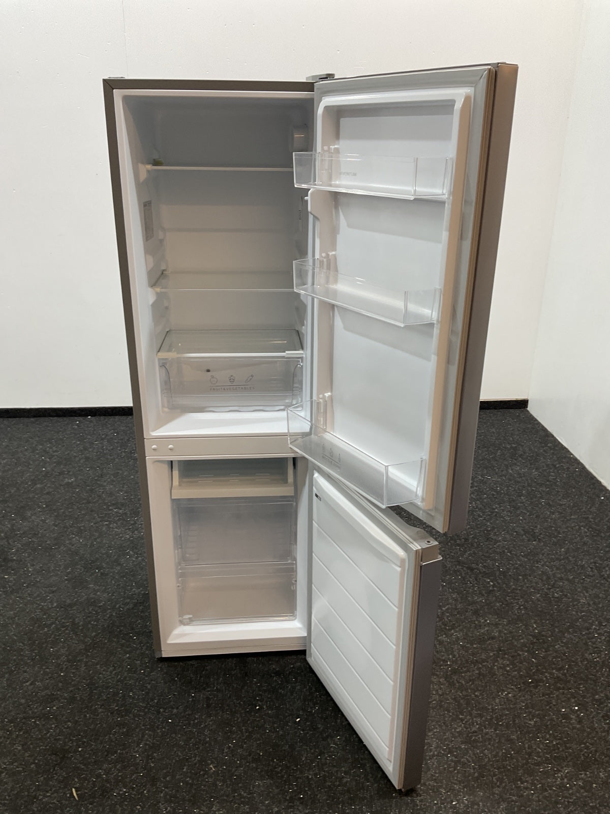 Inventum koelkast KV1500S - Vrijstaand - Zilver