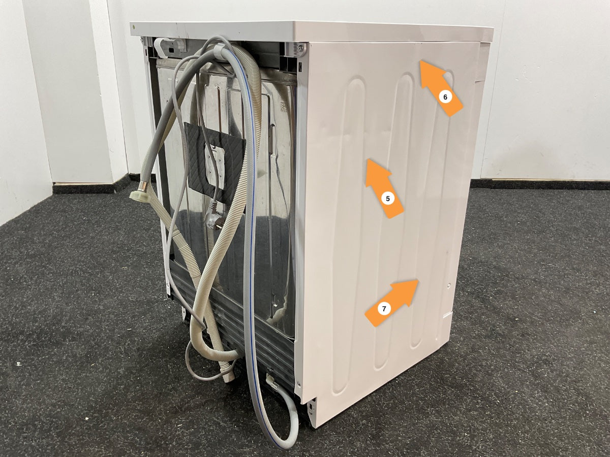 Beko vaatwasser DVN06430W - Vrijstaand - Wit 