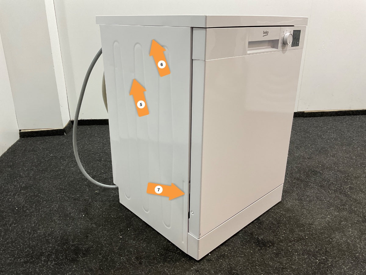Beko vaatwasser DVN06430W - Vrijstaand - Wit 