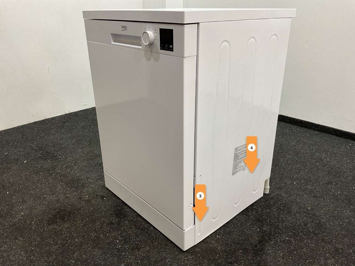 Beko vaatwasser DVN06430W - Vrijstaand - Wit 
