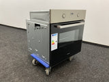 Inventum inbouwoven IOH6070RK - RVS/Zwart
