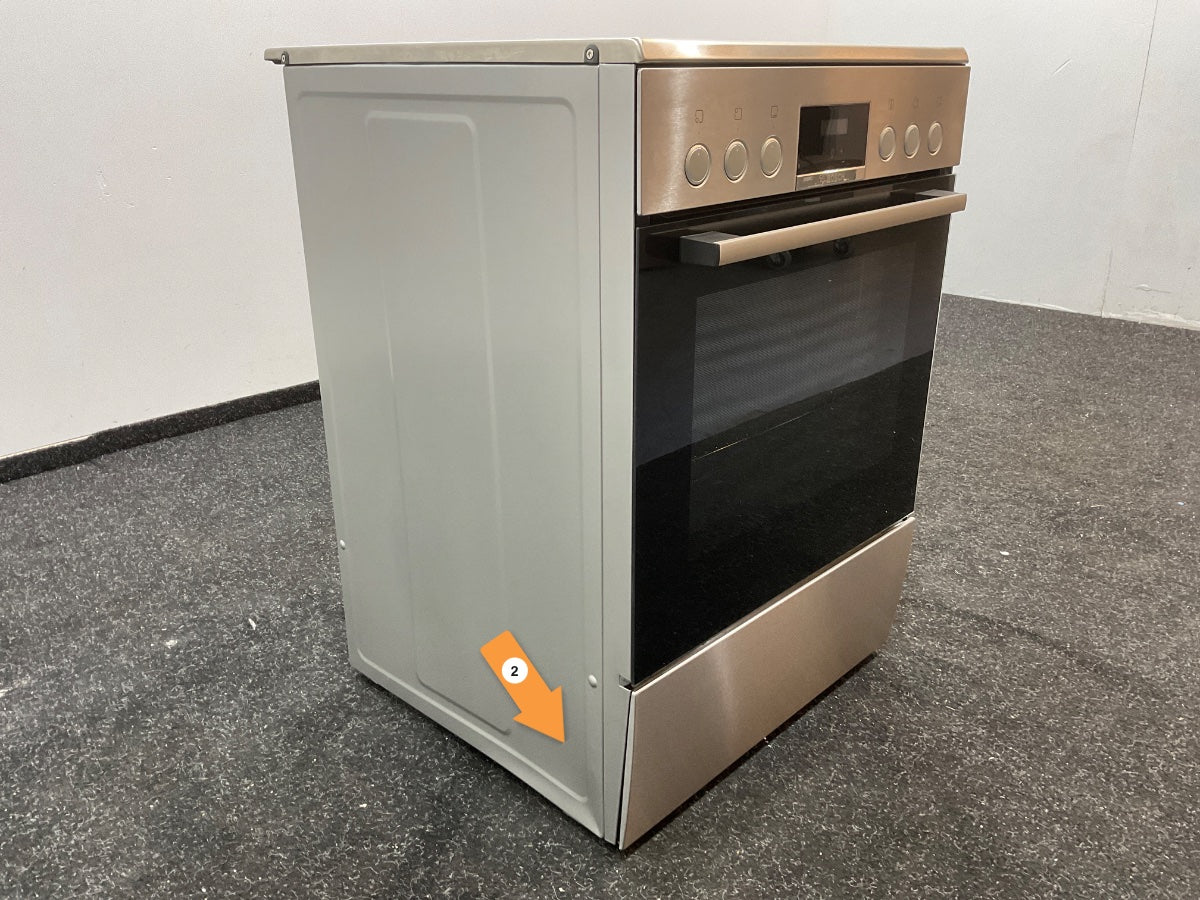 Bosch keramisch fornuis HKR39C250 - RVS
