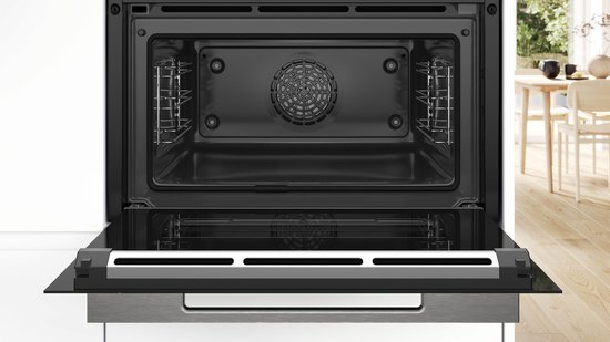 Bosch compacte inbouwoven CBG7341B1 - Serie 8