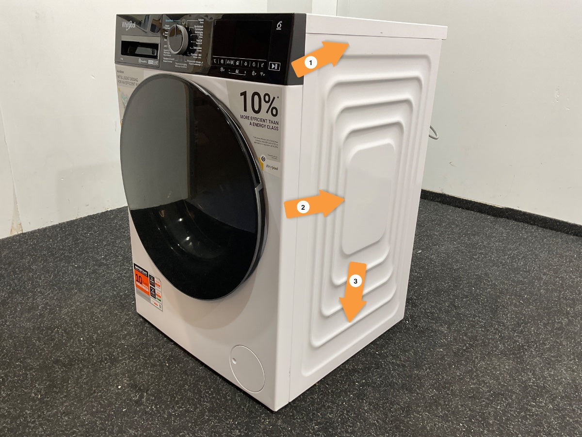 Whirlpool wasmachine WPM 27W ADS BE - 12 kg - Wit