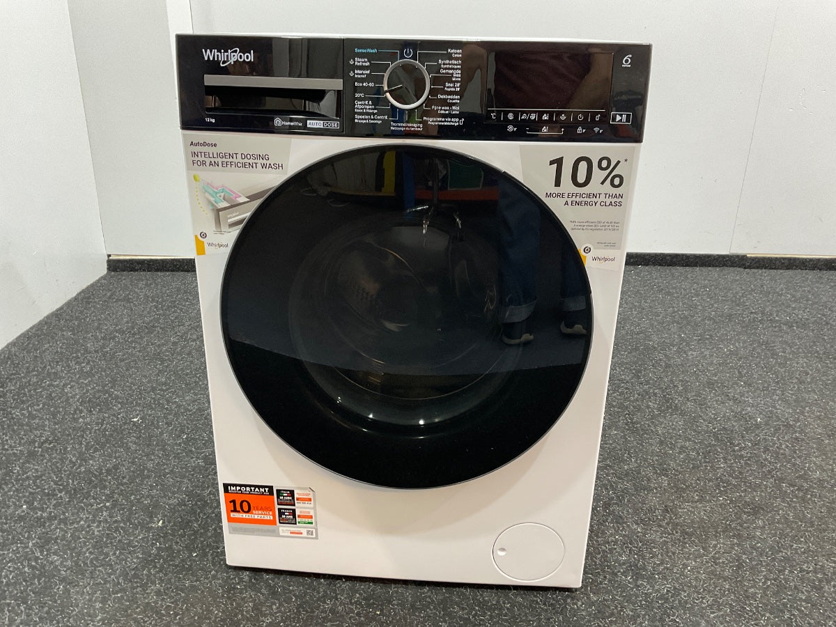 Whirlpool wasmachine WPM 27W ADS BE - 12 kg - Wit