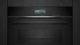 Siemens inbouwoven HS736G1B1 - iQ700 - met stoom - Zwart