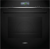 Siemens inbouwoven HS736G1B1 - iQ700 - met stoom - Zwart
