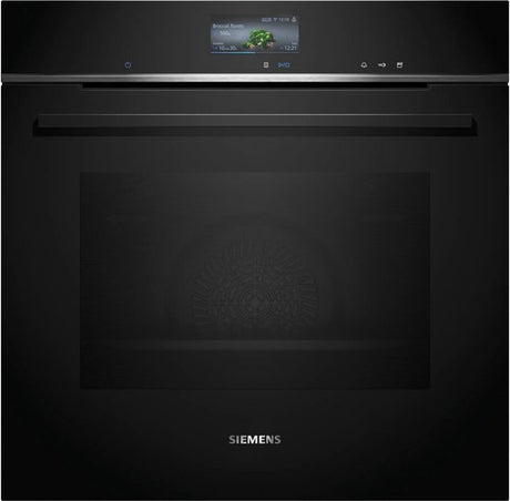 Siemens inbouwoven HS736G1B1 - iQ700 - met stoom - Zwart
