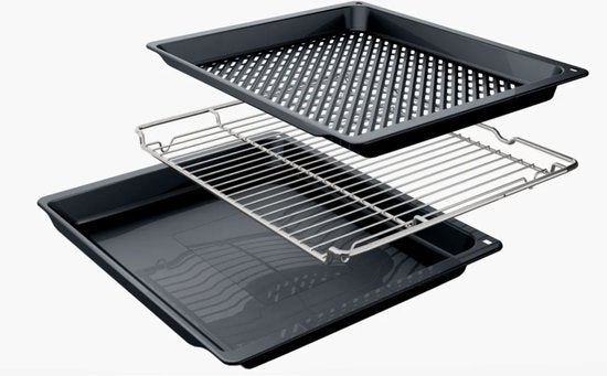 Bosch inbouwoven HBG536EB4 - Serie 6 - Zwart