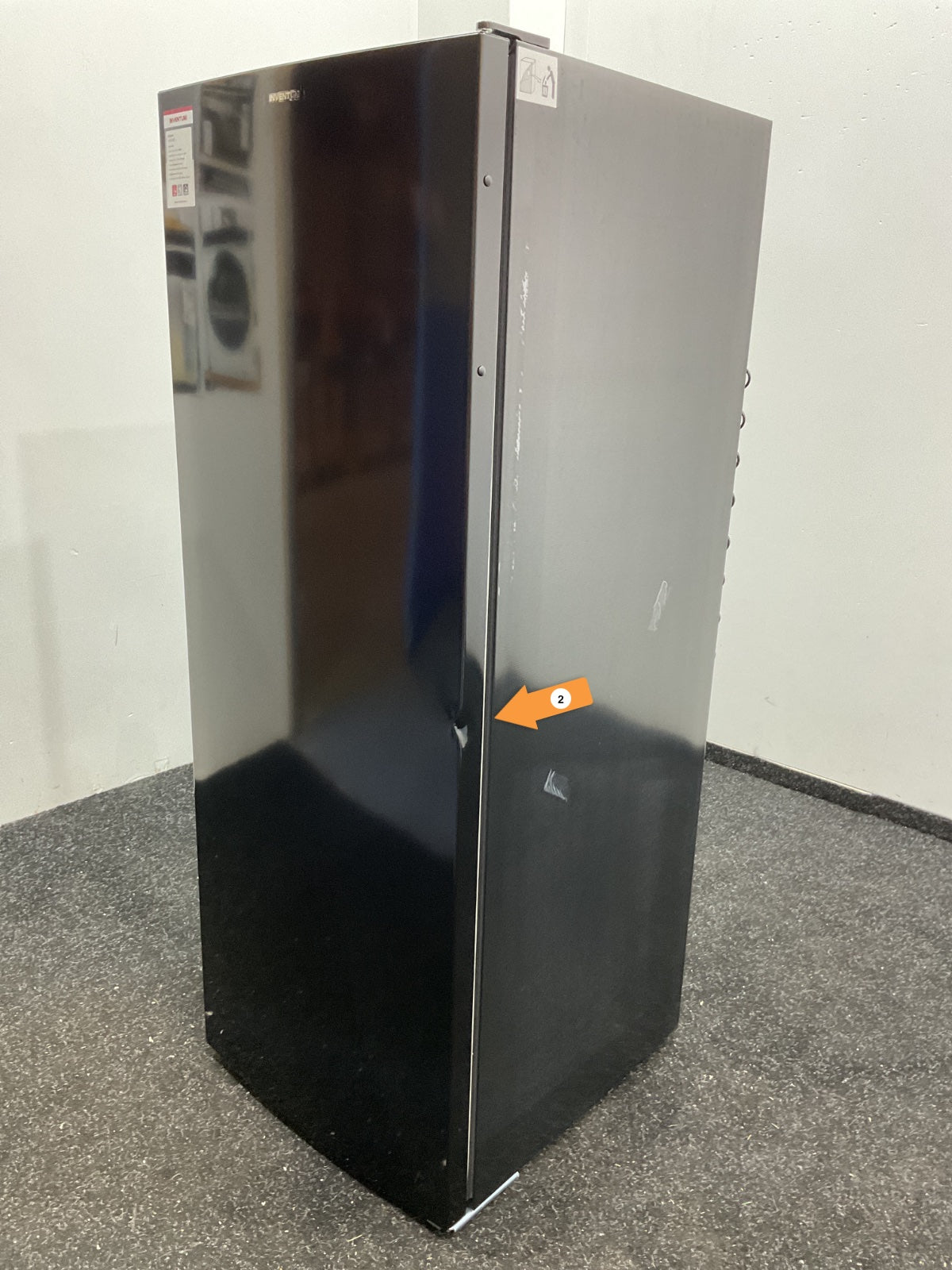 Inventum vrieskast VR1430B - Vrijstaand - Zwart