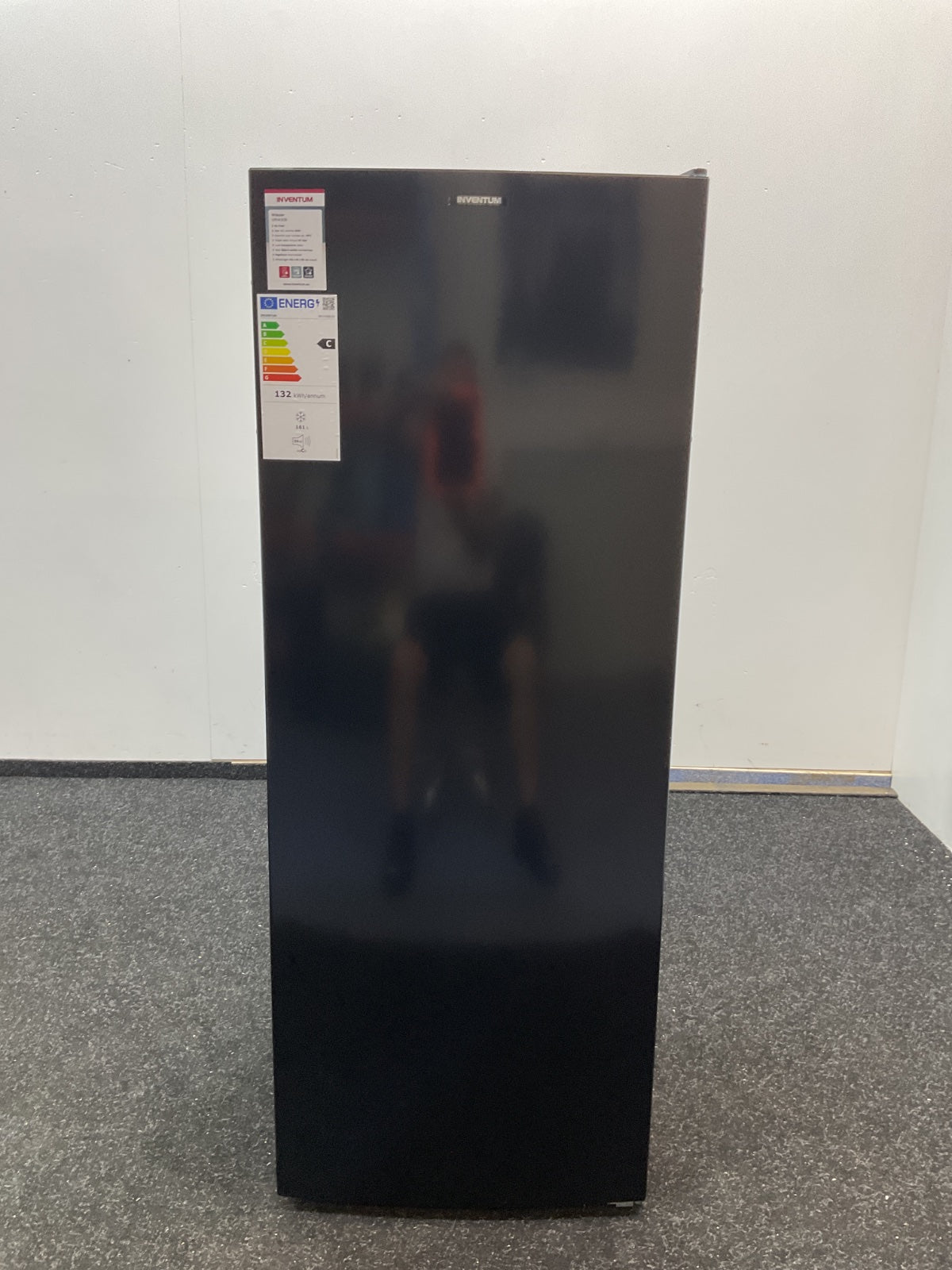 Inventum vrieskast VR1430B - Vrijstaand - Zwart