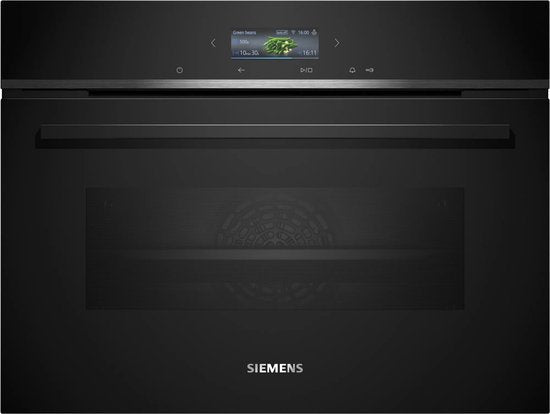 Siemens inbouwoven CB734G1B1 - 60 cm x 45 cm - Zwart