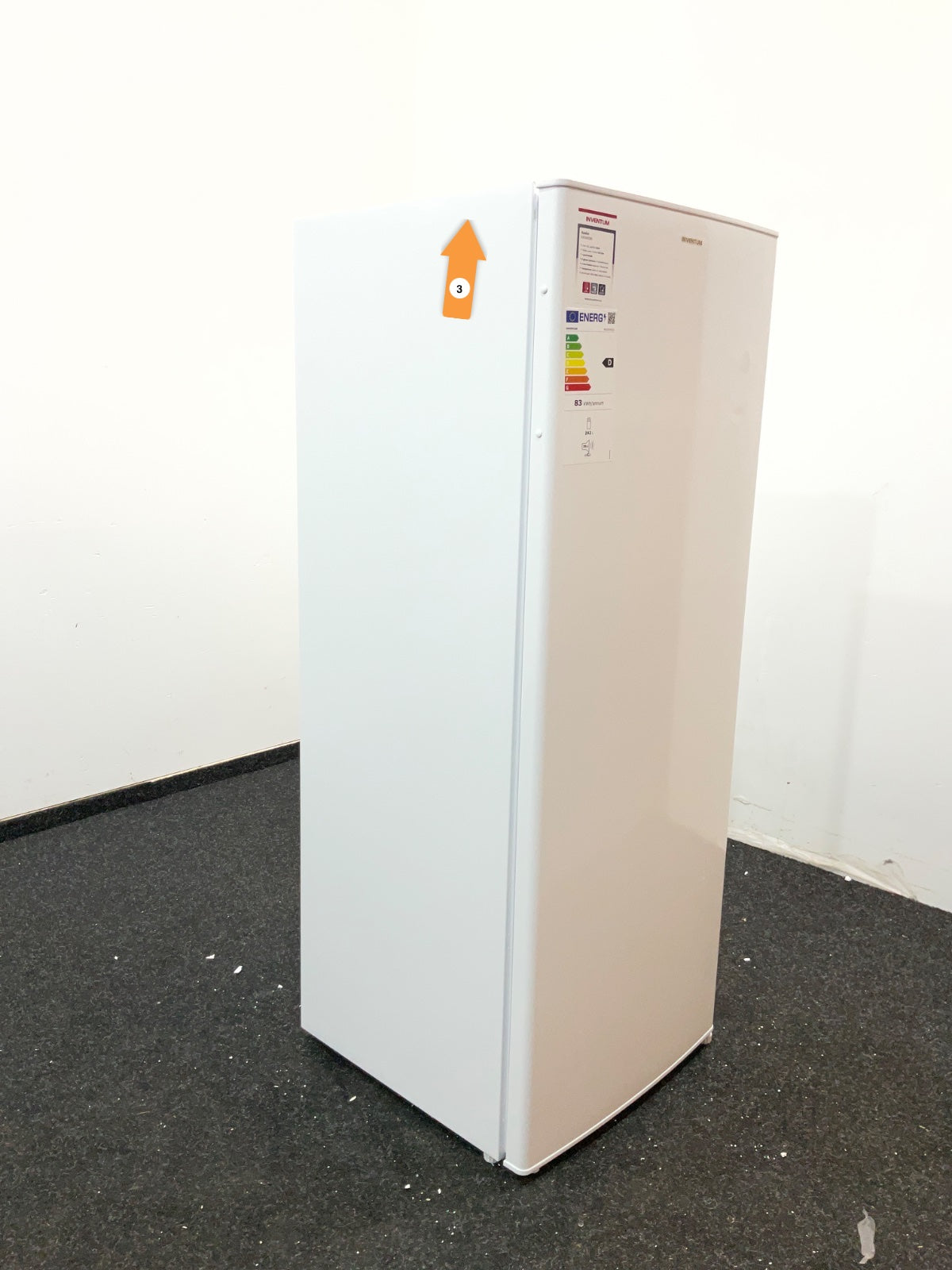 Inventum koelkast KK1430W - 143 cm hoog - Wit