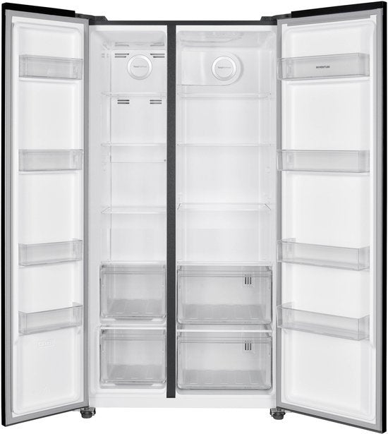 Inventum Amerikaanse koelkast SKV0180B - Zwart