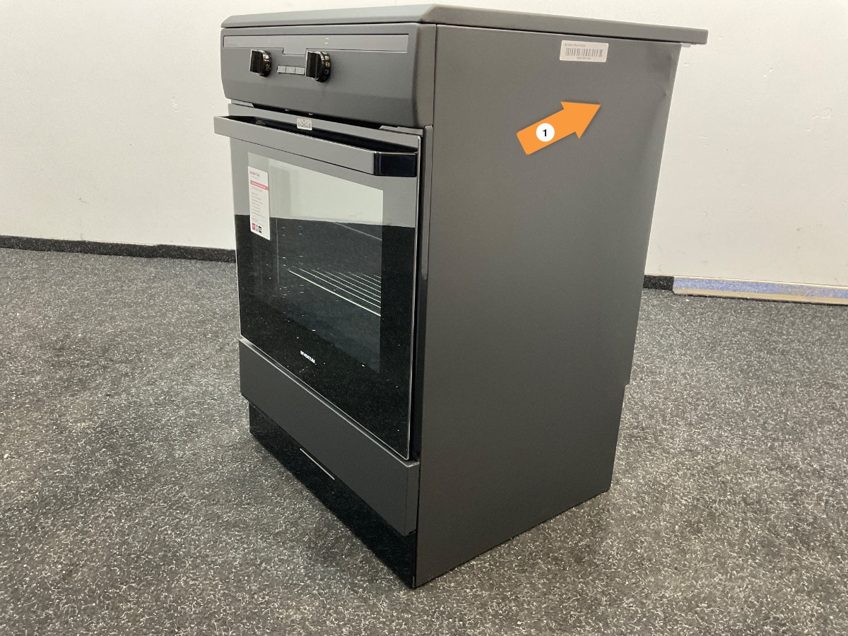 Inventum inductie fornuis VFI6042ZWA - Zwart