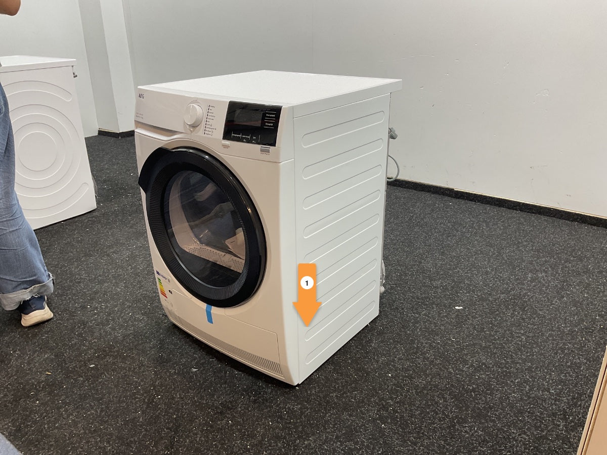 AEG warmtepompdroger TR7386T4B - 7000 serie 