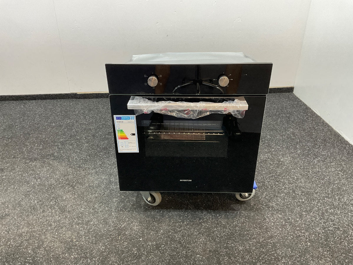 Inventum inbouw oven IOC6070GK - Zwart/RVS