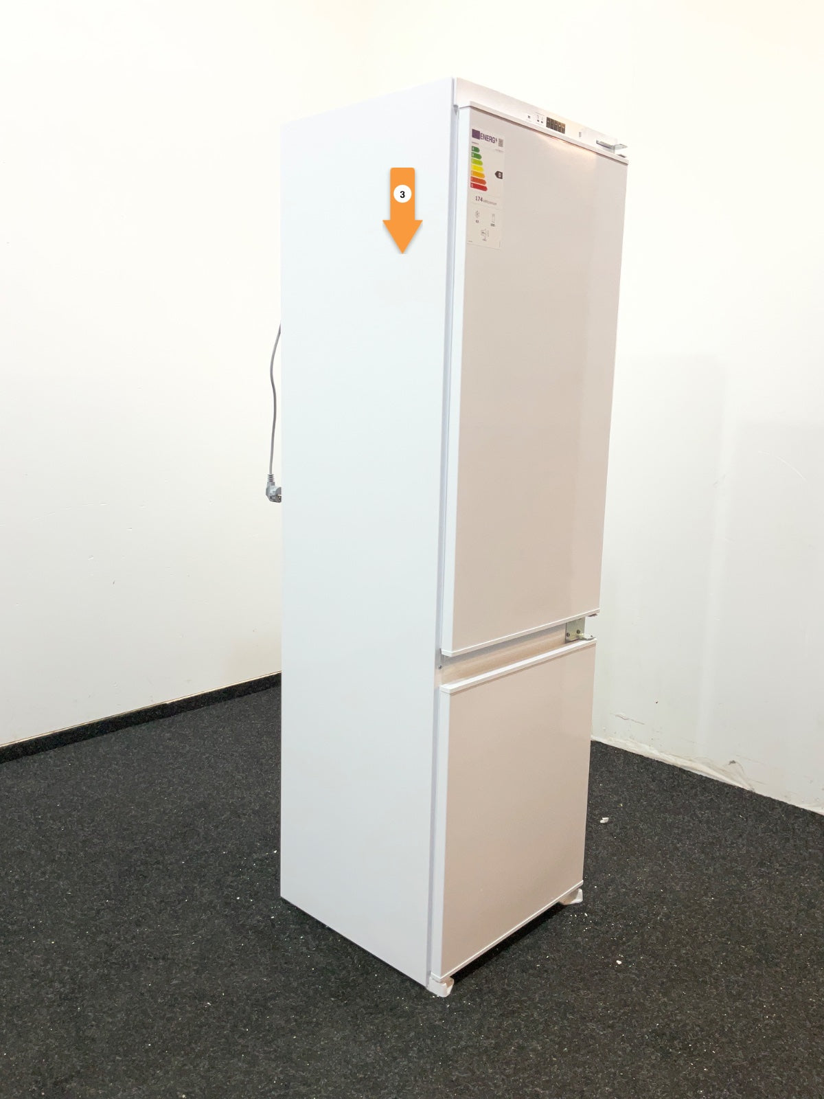 Inventum inbouw koelkast IKV1788S - Wit - No Frost