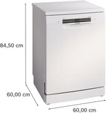 Bosch vaatwasser SMS4HVW14E - Serie 4 - Vrijstaand - Wit