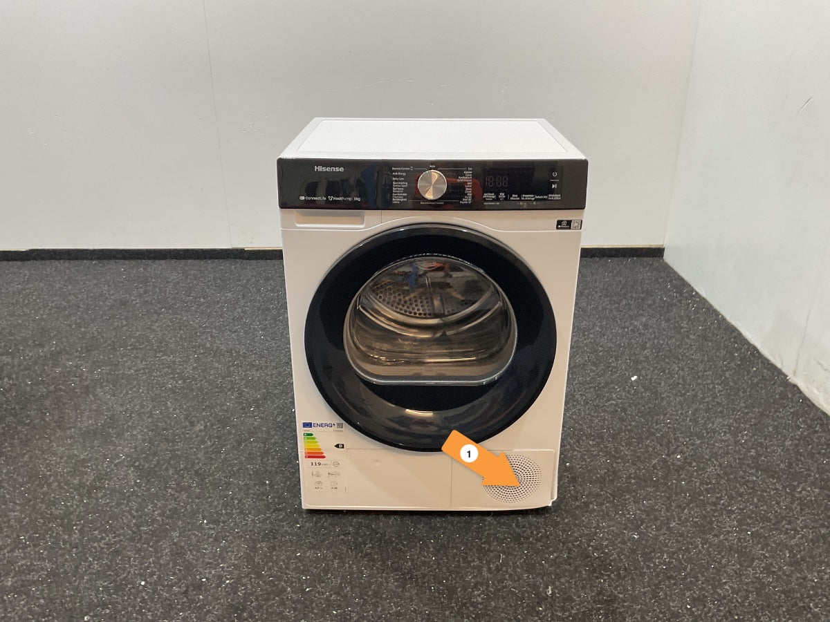 Hisense warmtepompdroger DH3S802BW2 - 3S Serie