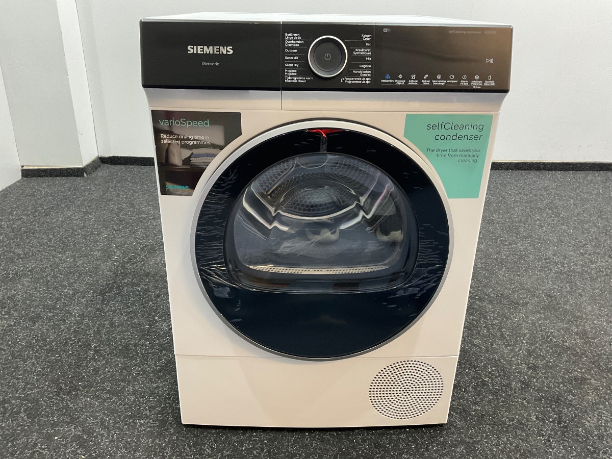 RIK-Siemens warmtepompdroger WQ46H2DEFG - iQ500 - 9KG