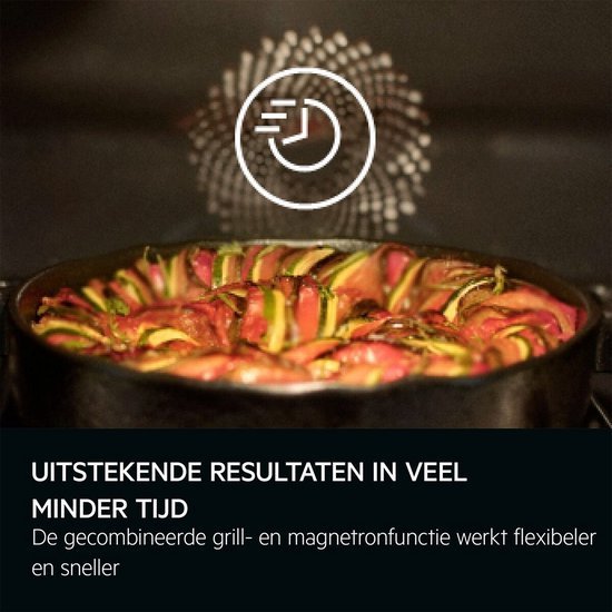 AEG inbouw combi-oven TK8NK72WB - met magnetron 
