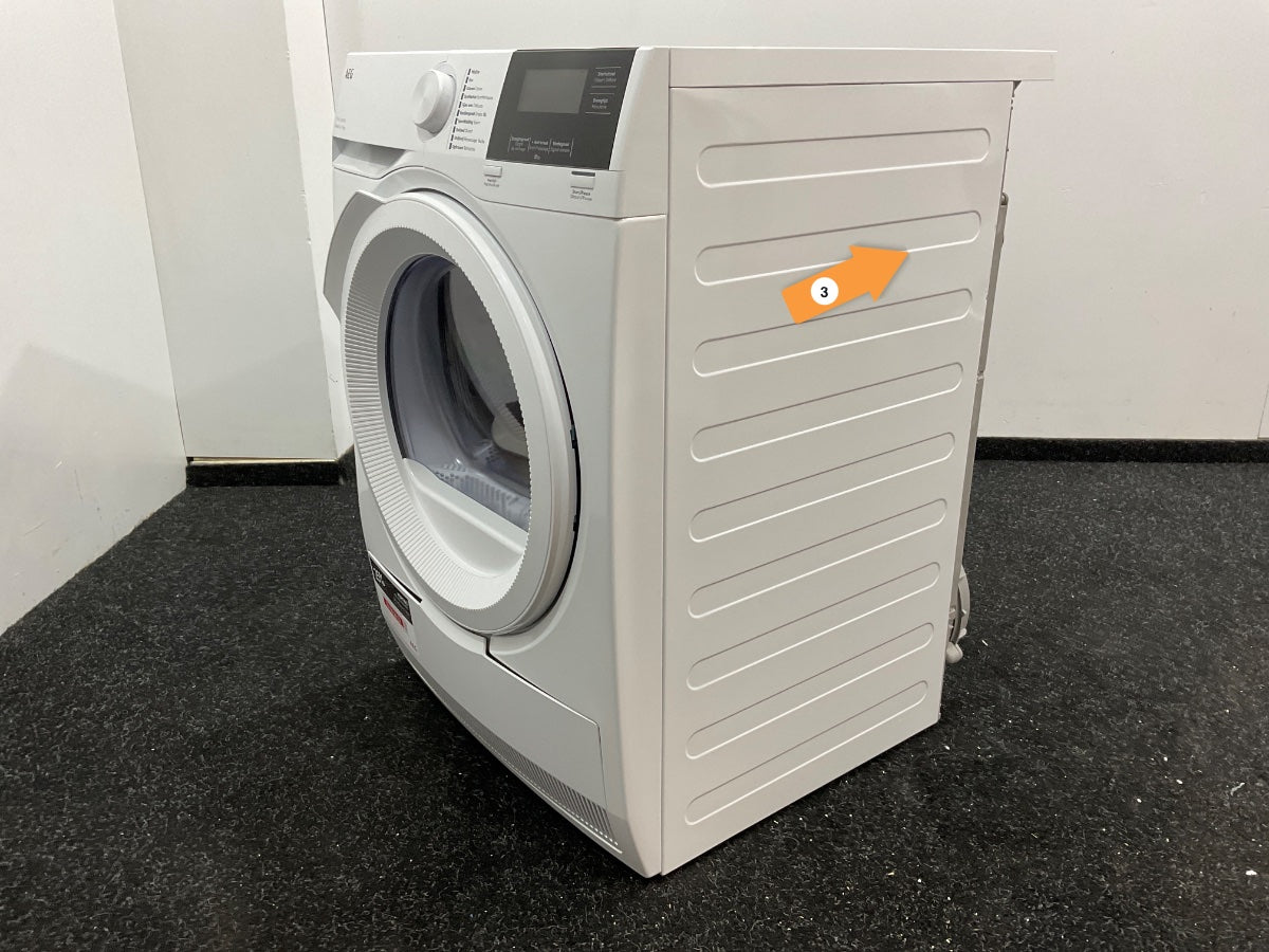 AEG warmtepompdroger TR78DD32B - 8 kg - NL/FR