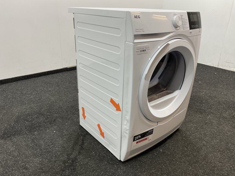 AEG warmtepompdroger TR78DD32B - 8 kg - NL/FR