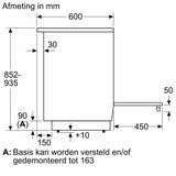 Bosch keramisch fornuis HKA004020U - Serie 2 - Wit