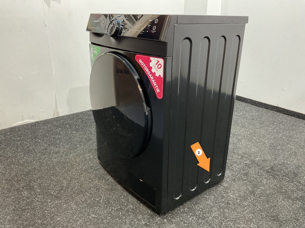 Inventum wasmachine VWM8010B - Zwart