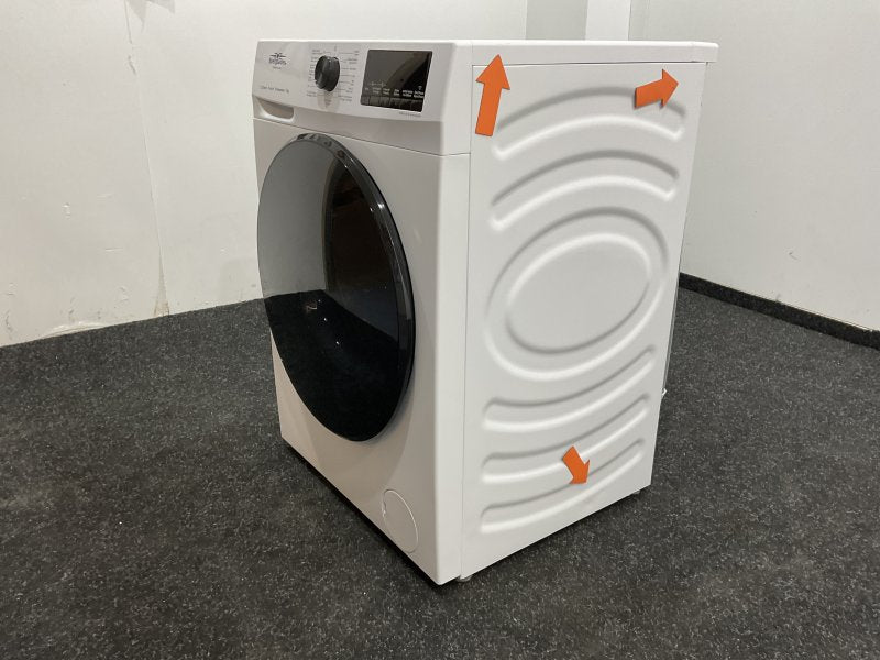 Everglades wasmachine EVWM91401AW - Stoomfunctie