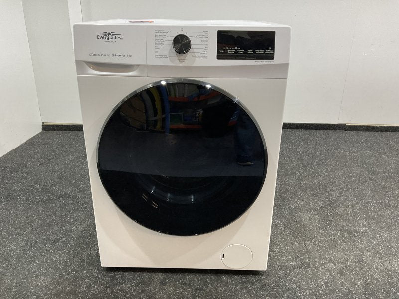 Everglades wasmachine EVWM91401AW - Stoomfunctie