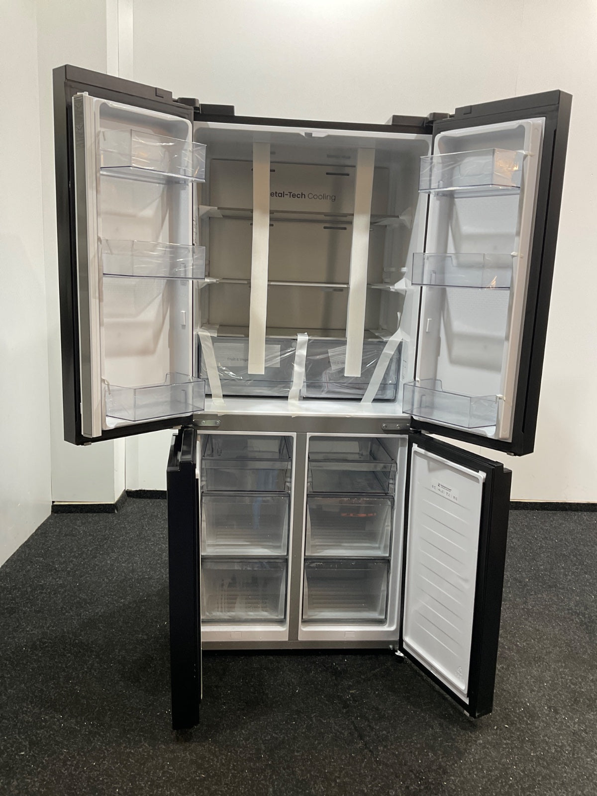 Hisense Amerikaanse koelkast RQ5P470SAFE - Zwart