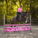 Jumpbanners - Hinderniszeil bixie Pink Roses
