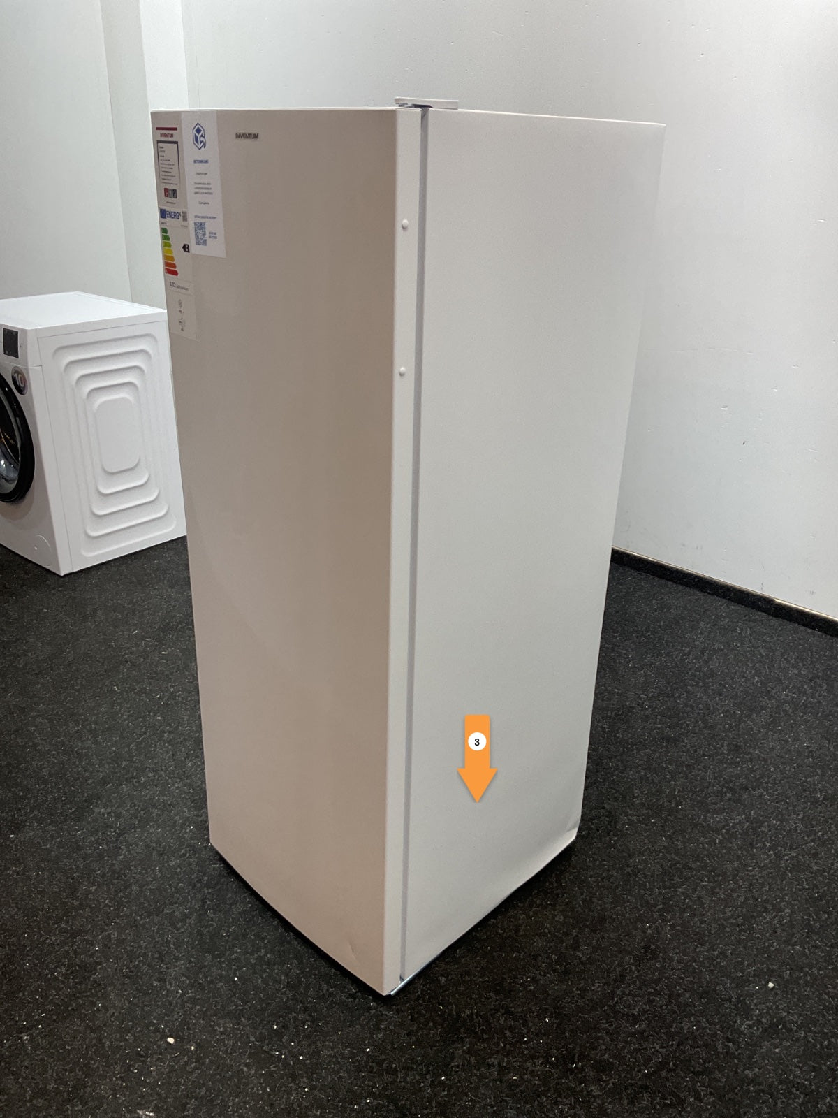 Inventum vrieskast VR1430W - 161 liter - Wit
