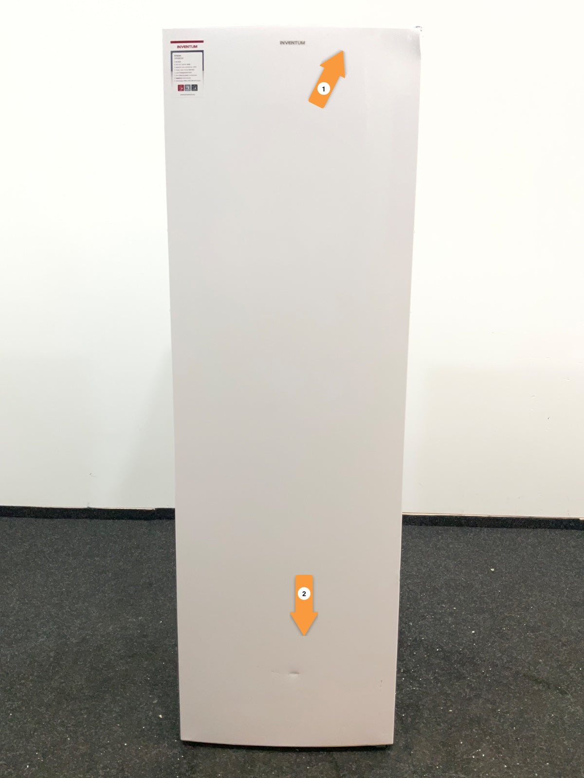 Inventum vrieskast VR1682W - Vrijstaand - No Frost