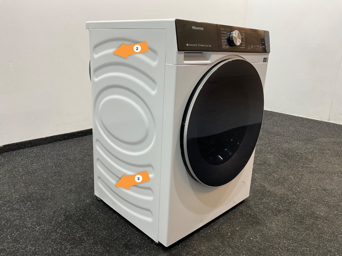 Hisense wasmachine WF5S9045BW - 5S Serie