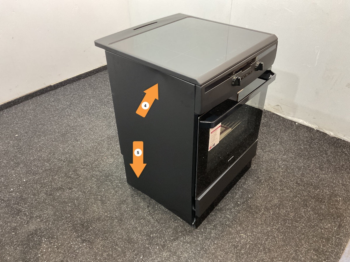 Inventum inductie fornuis VFI6042ZWA - Zwart