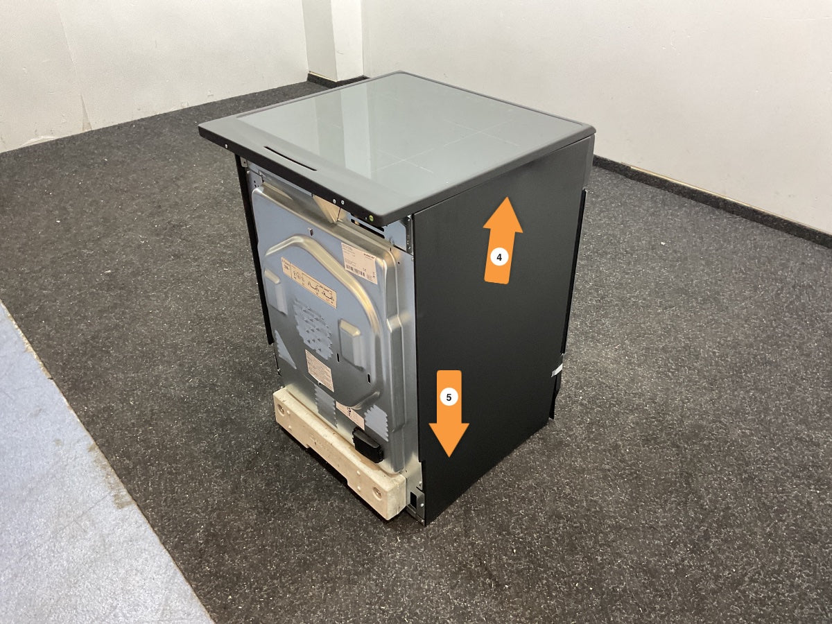 Inventum inductie fornuis VFI6042ZWA - Zwart