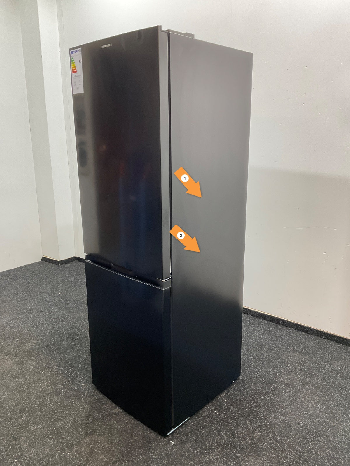 Inventum koelkast KV1840B - No Frost - Zwart