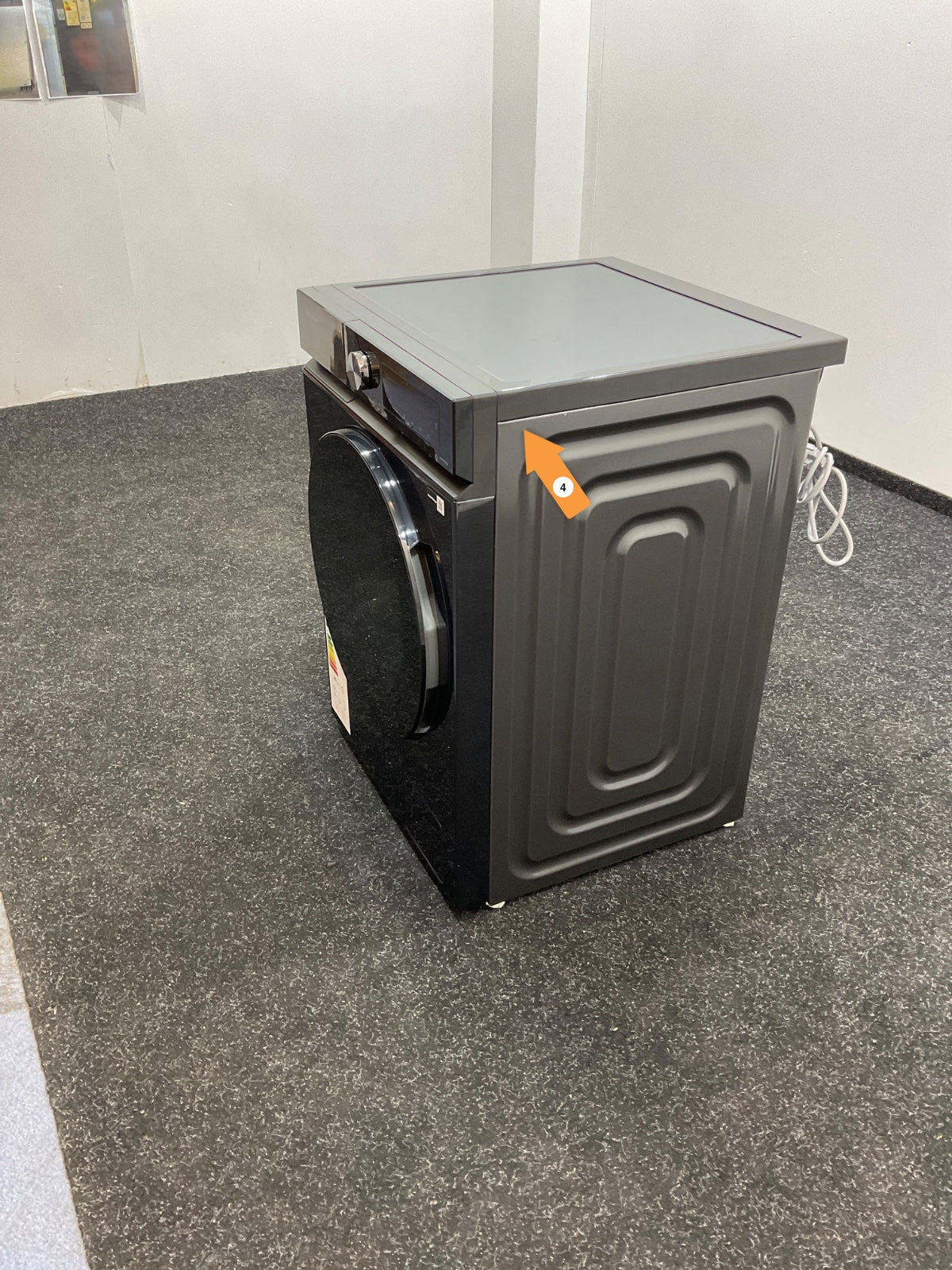 Samsung wasmachine WW90DB7U34GBU3 - zwart
