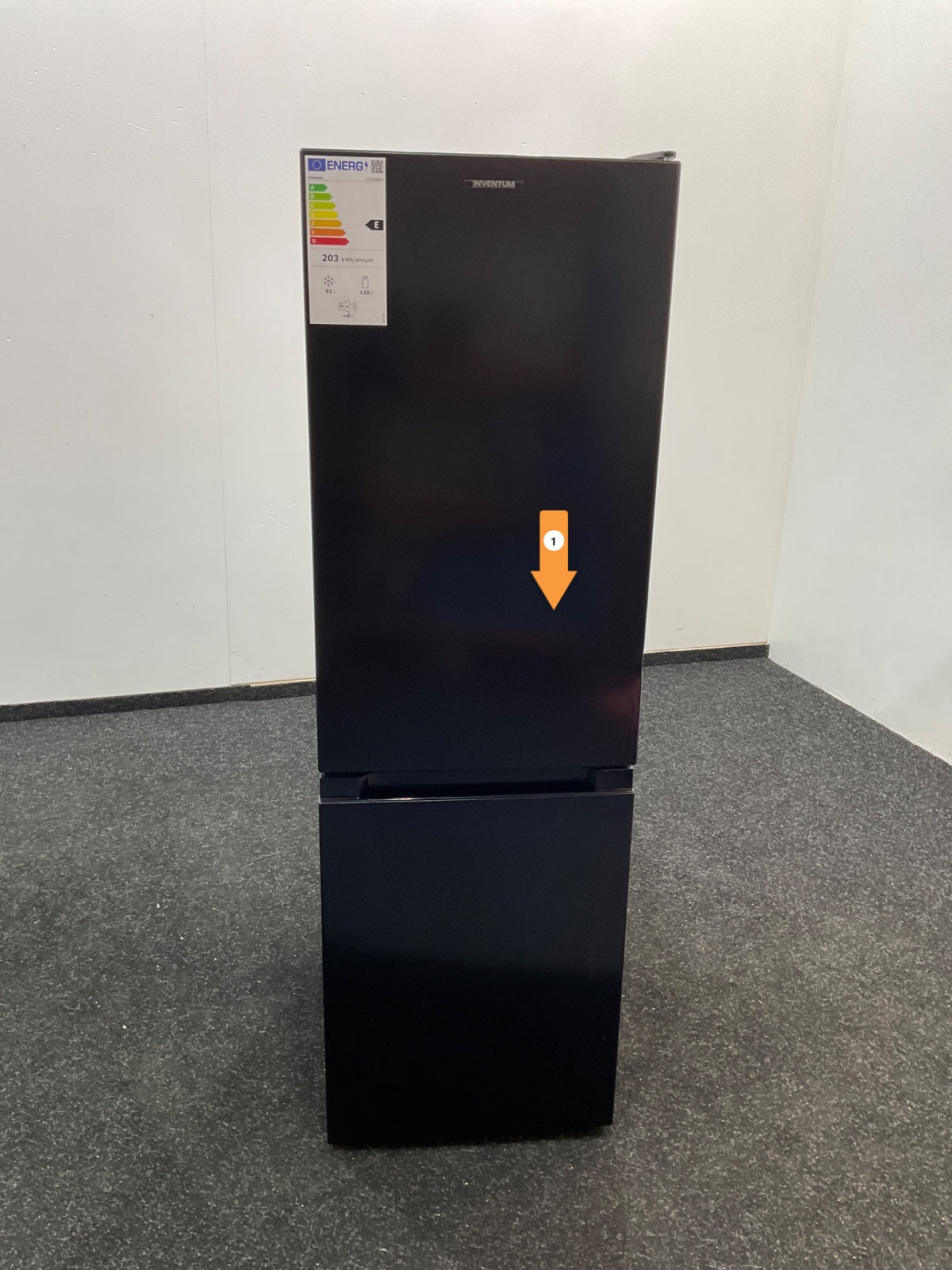 Inventum koelkast KV1501B - Vrijstaand - Zwart