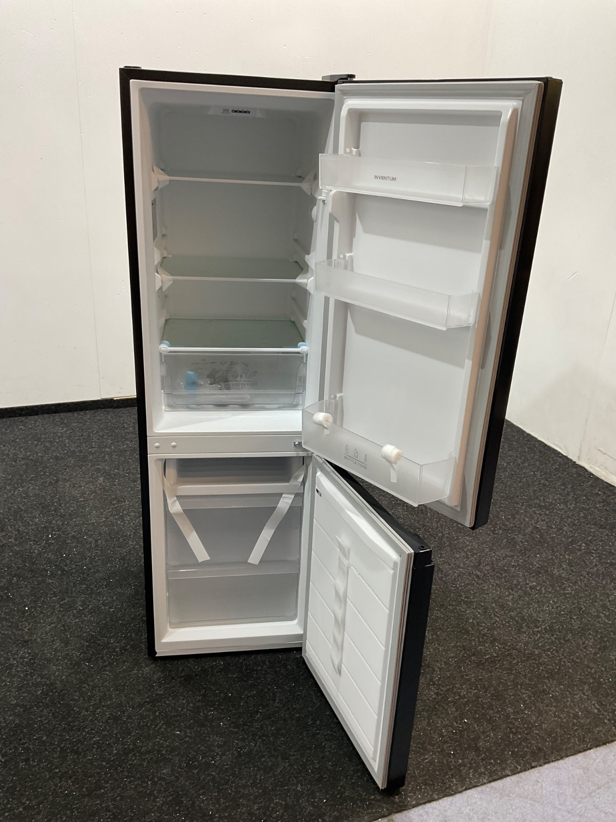 Inventum koelkast KV1501B - Vrijstaand - Zwart