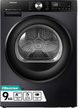 Hisense warmtepompdroger 3S Serie DH3S902BB3 - Zwart