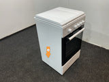 Everglades gasfornuis met gasoven EVCK039 - Wit - 50cm