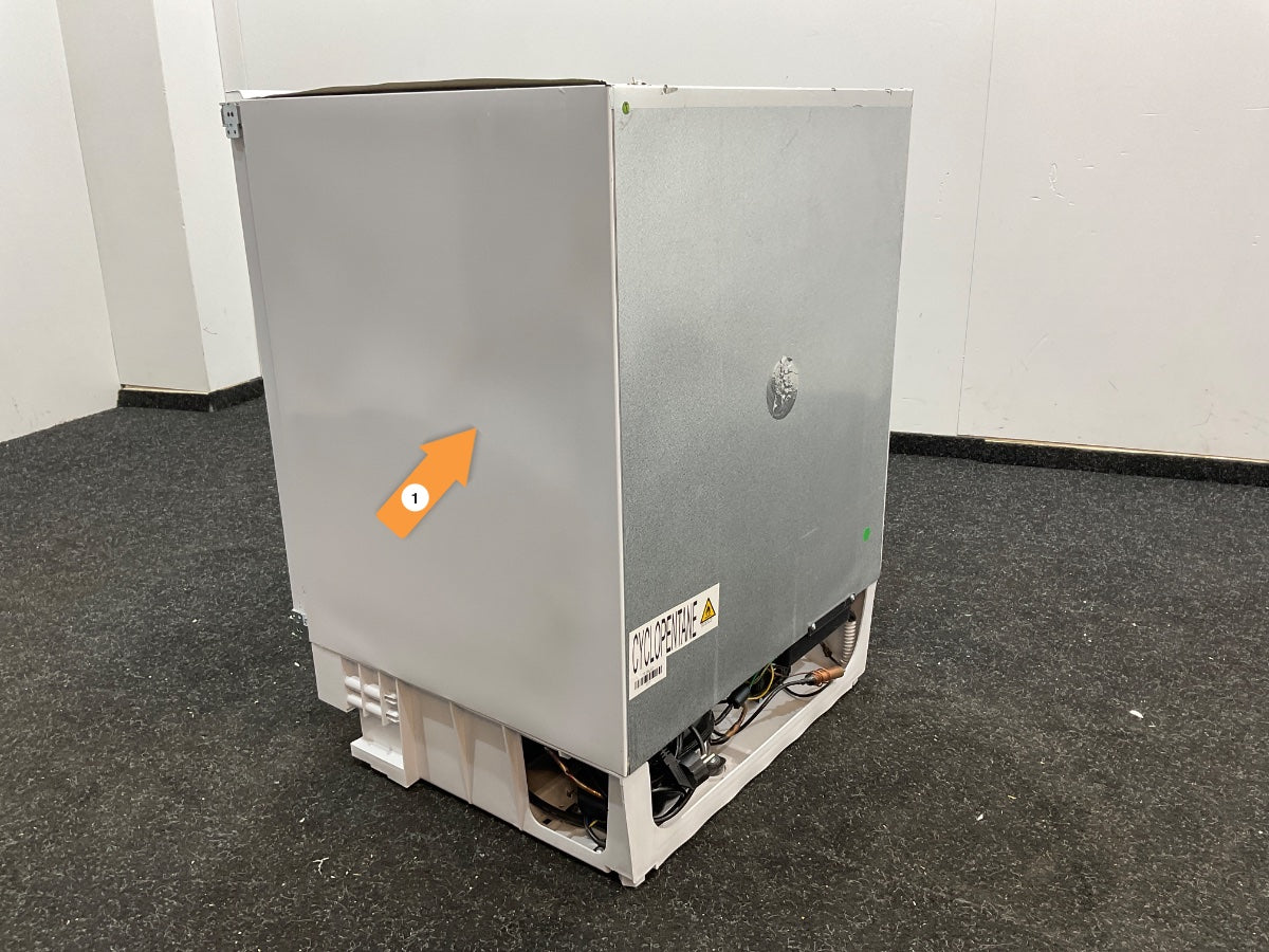 Inventum onder/inbouwkoelkast IKV0822D - 82 cm - Wit
