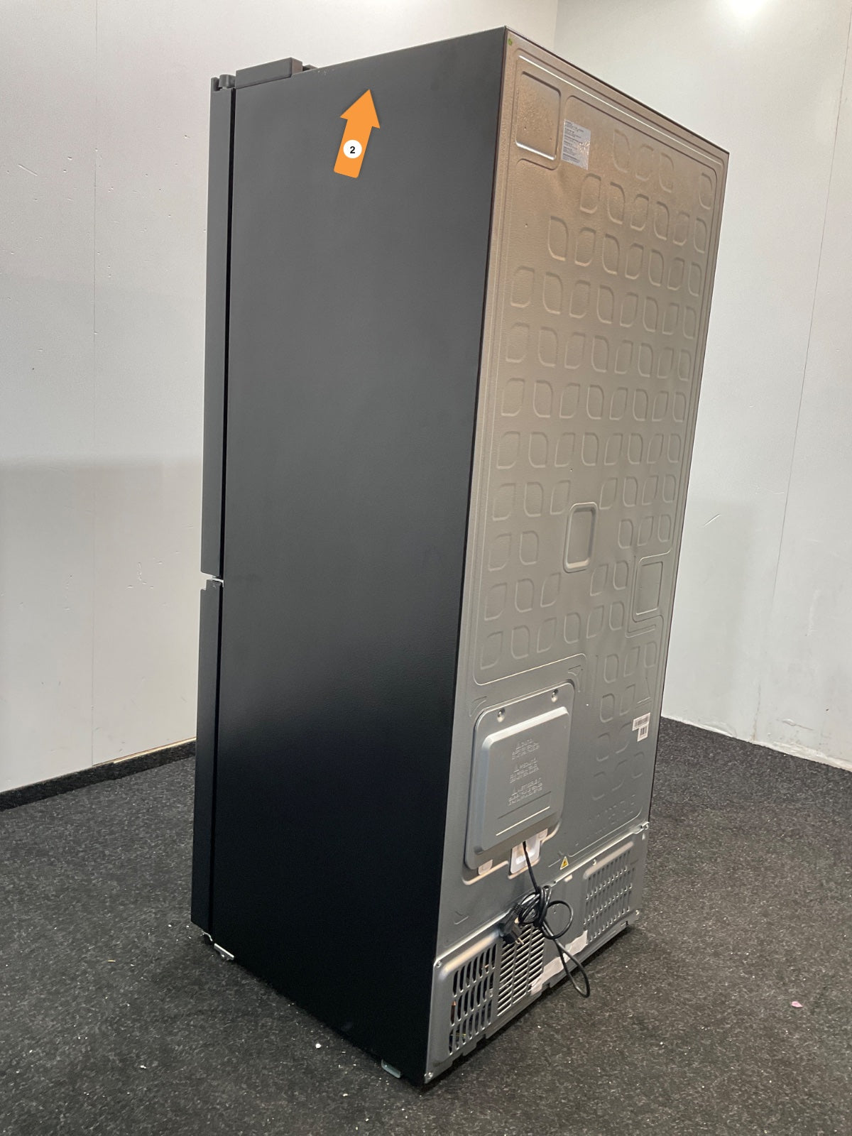 Hisense Amerikaanse koelkast RQ5P470SAFE - Zwart