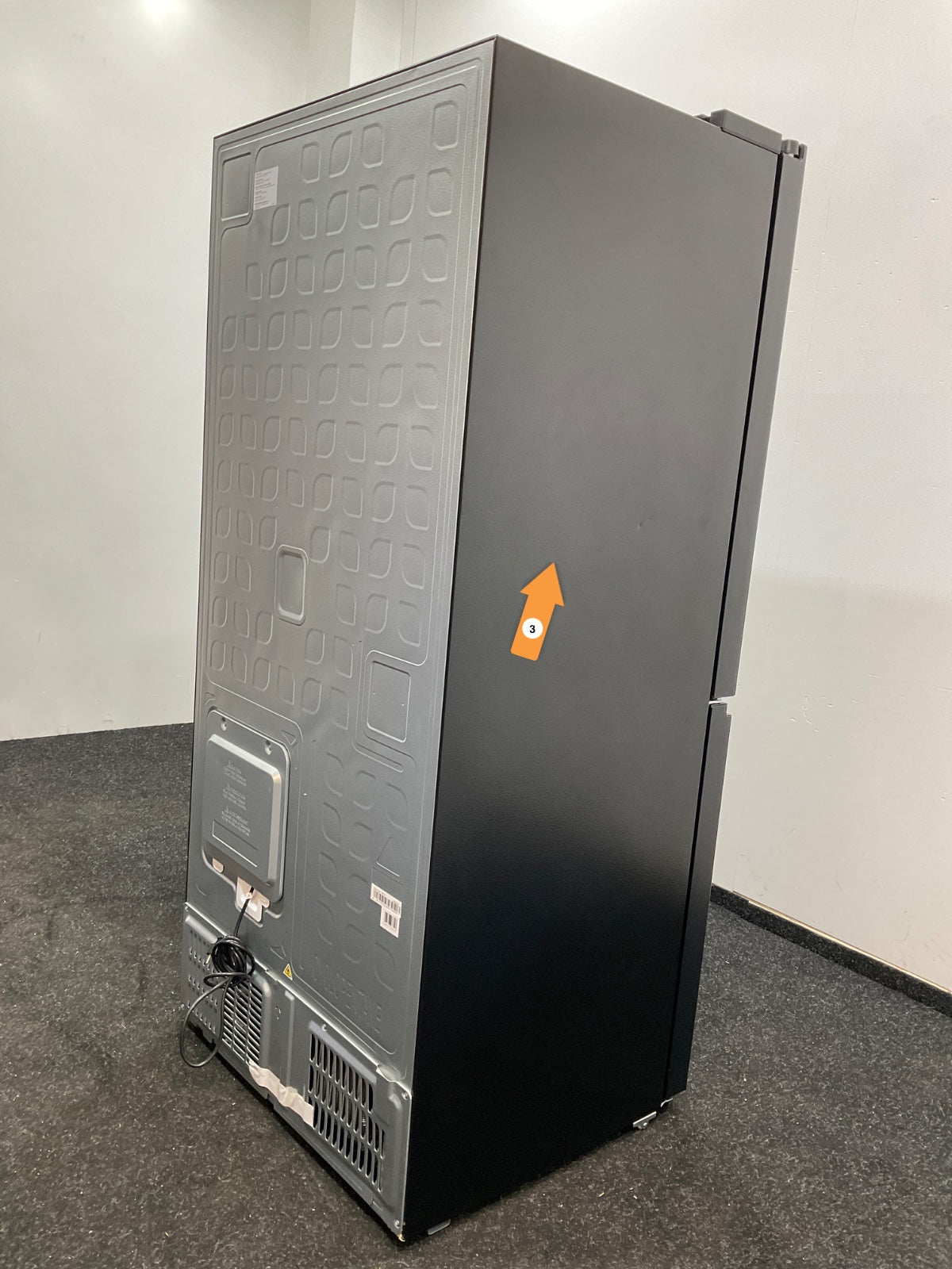 Hisense Amerikaanse koelkast RQ5P470SAFE - Zwart