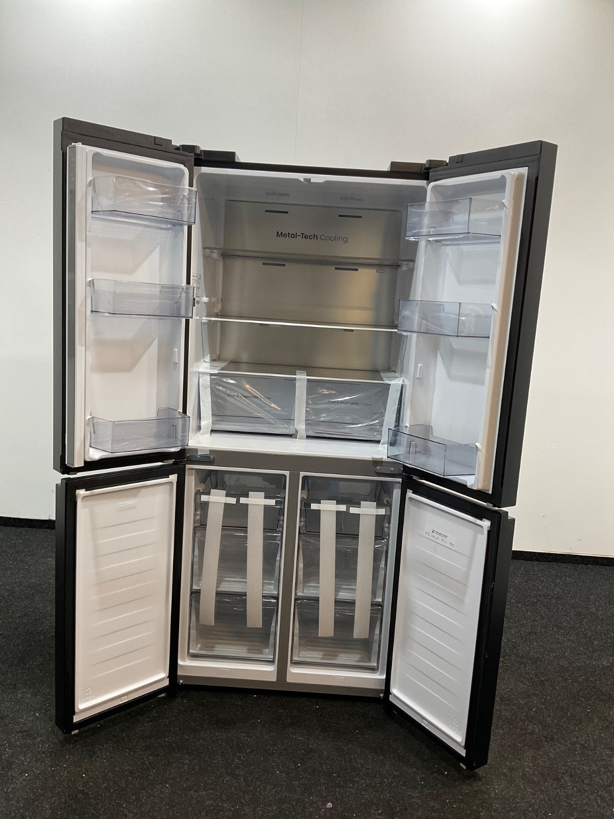 Hisense Amerikaanse koelkast RQ5P470SAFE - Zwart